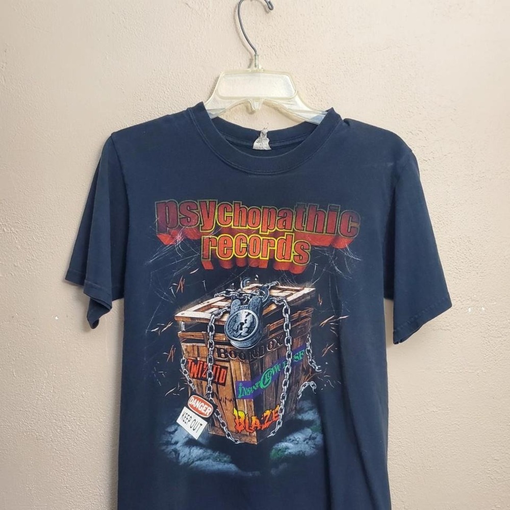 vintage Psychoatic Records t-shirt